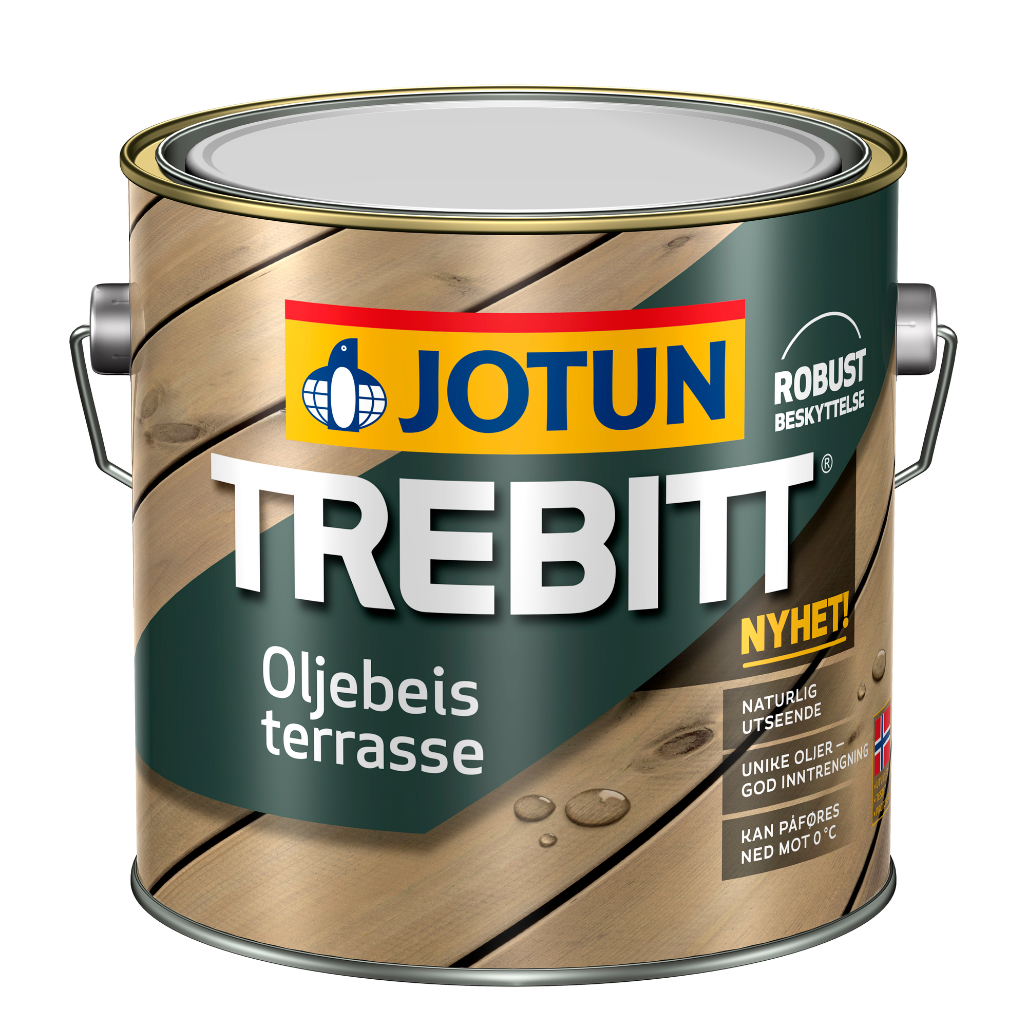 3L Trebitt Oljebeis terrasse