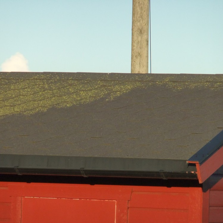 Takpapp – rullet sort takbelegg